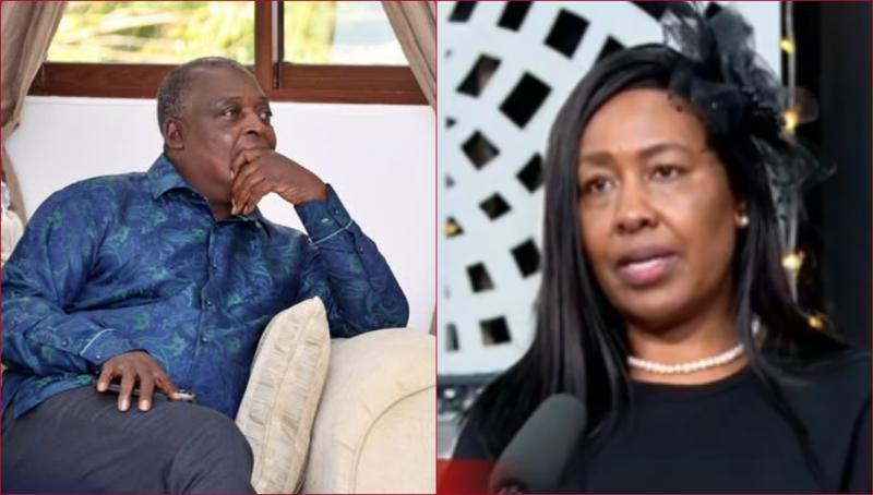 Cyrus Jirongo's widow Anne recalled the horrific moment she got the sad news of her husband's demise.